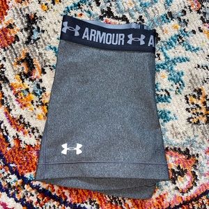 Under Armour spandex.